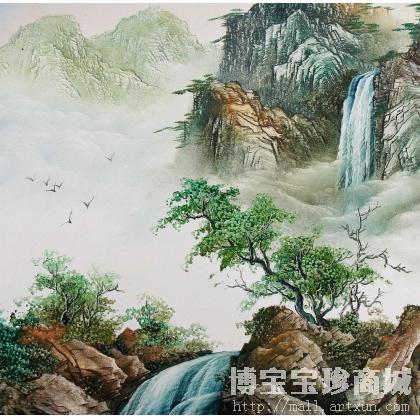 陆正峰作品 《行云流水》 类别: 油画X