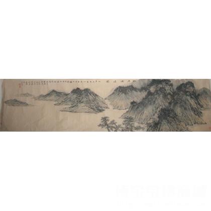 熊润忠 釣岛清远 类别: 国画山水作品