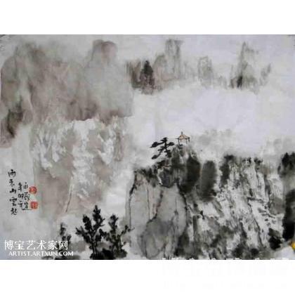 杨永茂 山水画作品 类别: 国画山水作品