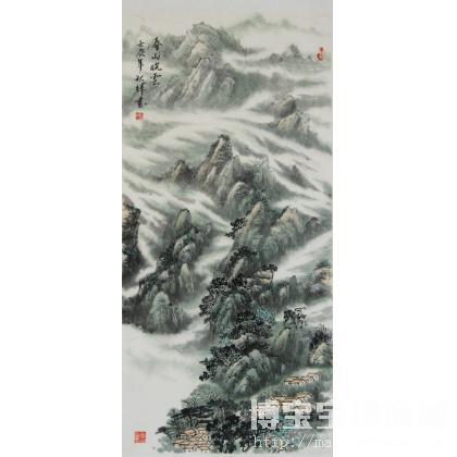 张秋辉 春山晓云 类别: 国画山水作品